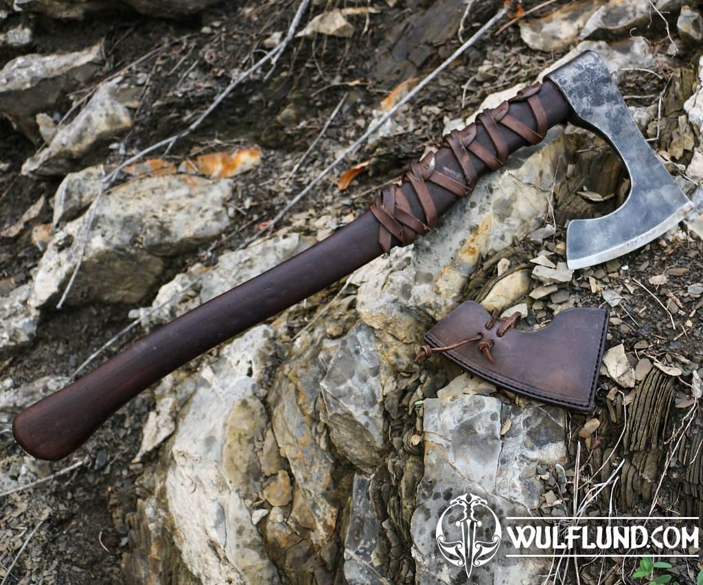 RAGNAR, hache viking hallebardes, haches, masses Armurerie: les armes -  wulflund.com