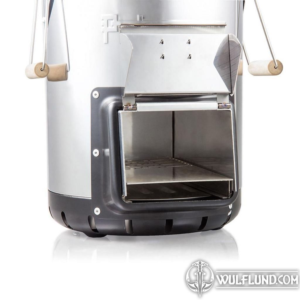 Petromax Camping Oven, Stainless Steel Mini Oven