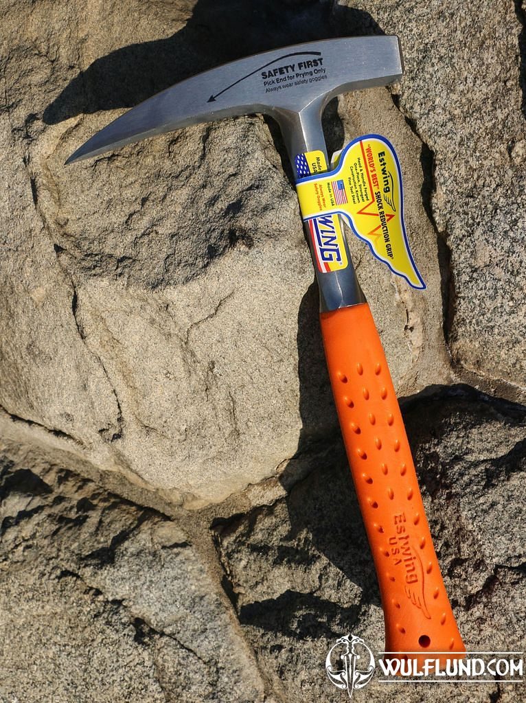 Geology Rock Hammer, Estwing, 900 g - orange rock hammers Archäologie,  Geologie - wulflund.com