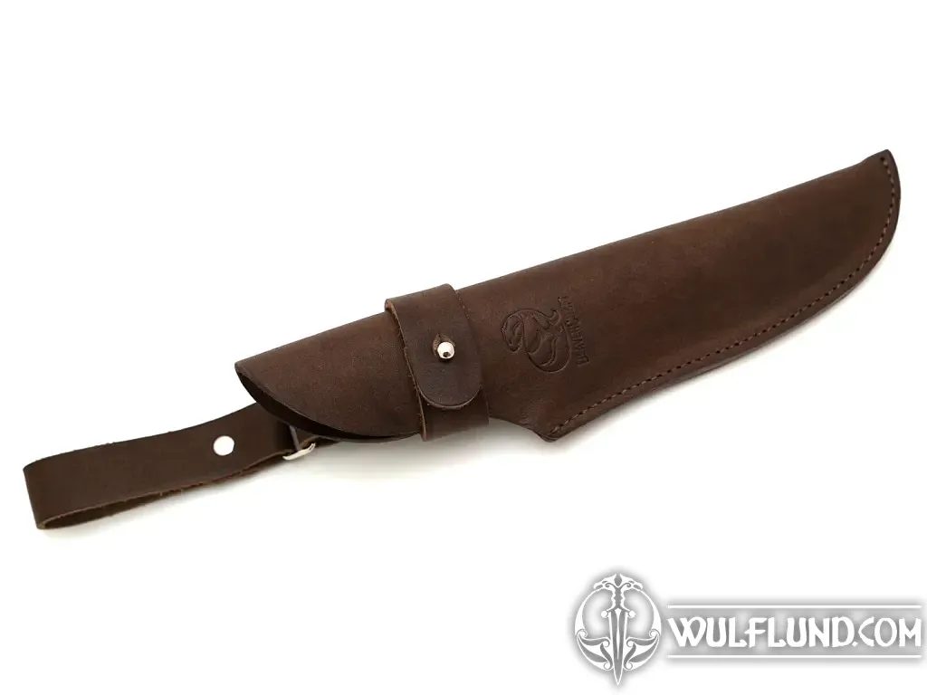 Carbon Steel Fixed-Blade Bushcraft Knife Walnut Handle with Leather Sheath  BeaverCraft knives Weapons - Swords, Axes, Knives We make history come  alive!