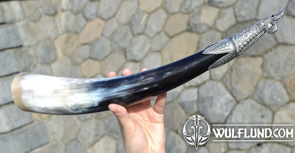 Viking Valkyrie Drinking Horn