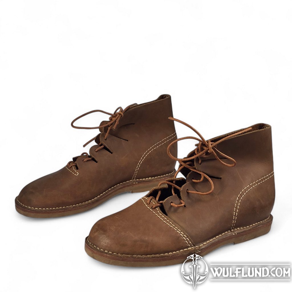 Celtic leather boots Ancient boots footwear Fashion Wulflund