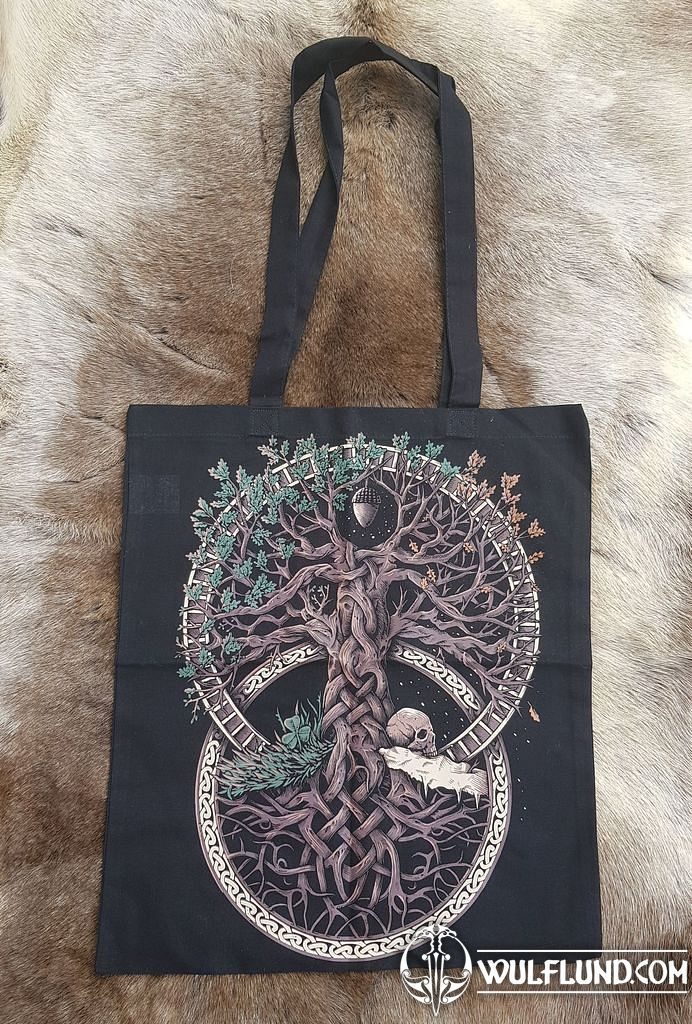 Tree of Life Leather Bag