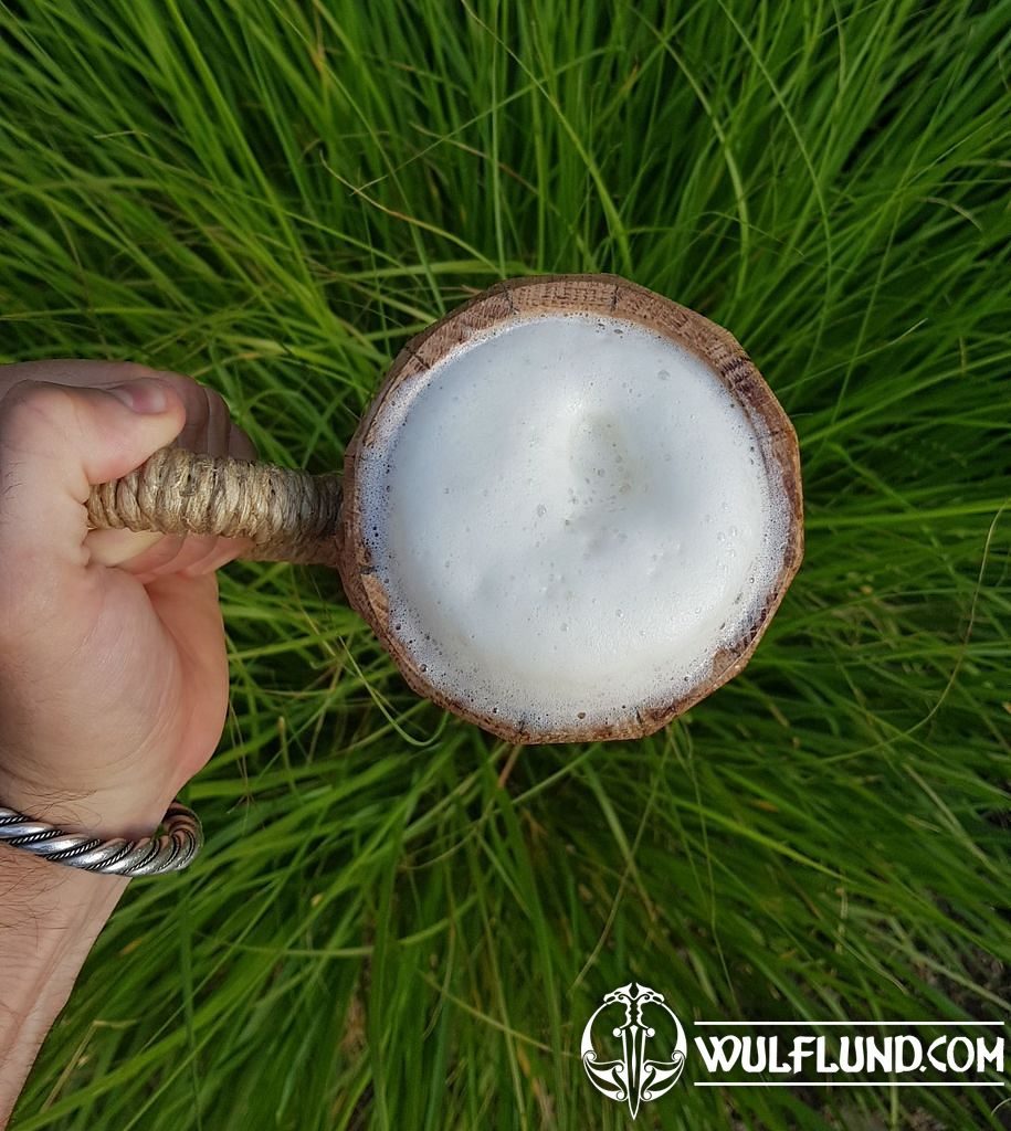 Wooden Tankard, oak dishes, spoons, cooperage Wood 