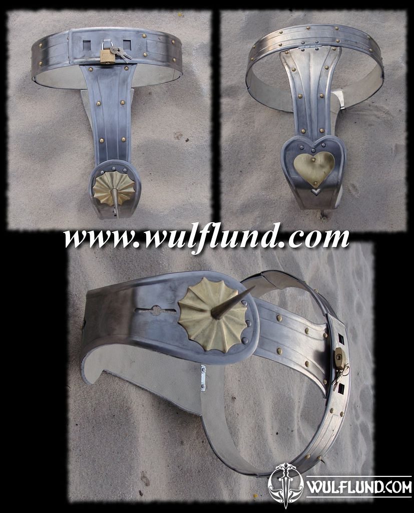 Chastity Belt with brass, interior decoration Armor Parts Armour Helmets,  Shields We make history come alive!