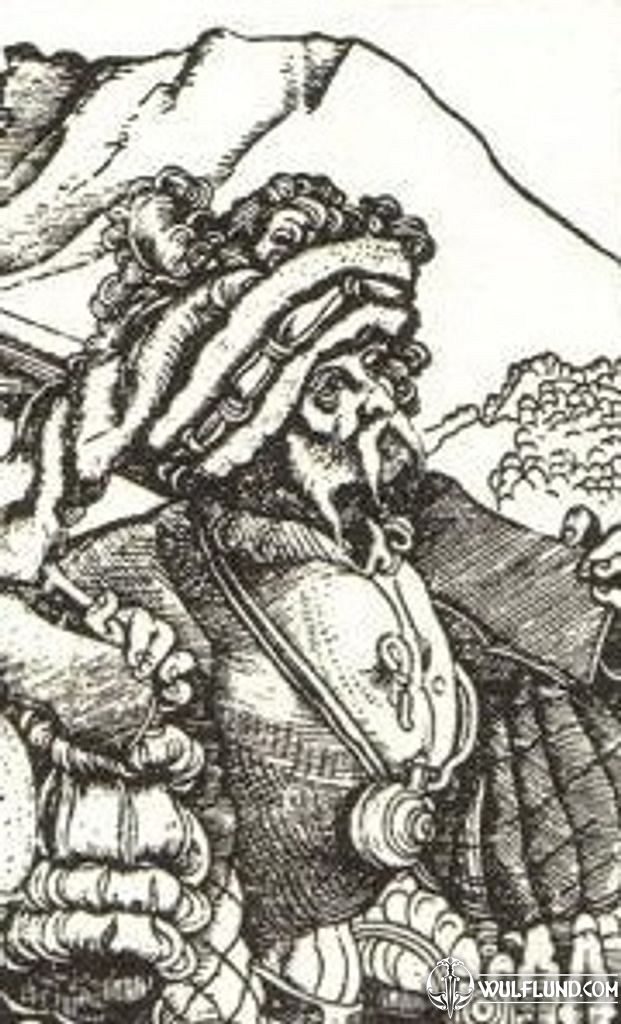 POIRE À POUDRE NOIRE FINE, XVIe siècle, réplique Accessoires pour armes à  feu Armurerie: les armes - wulflund.com