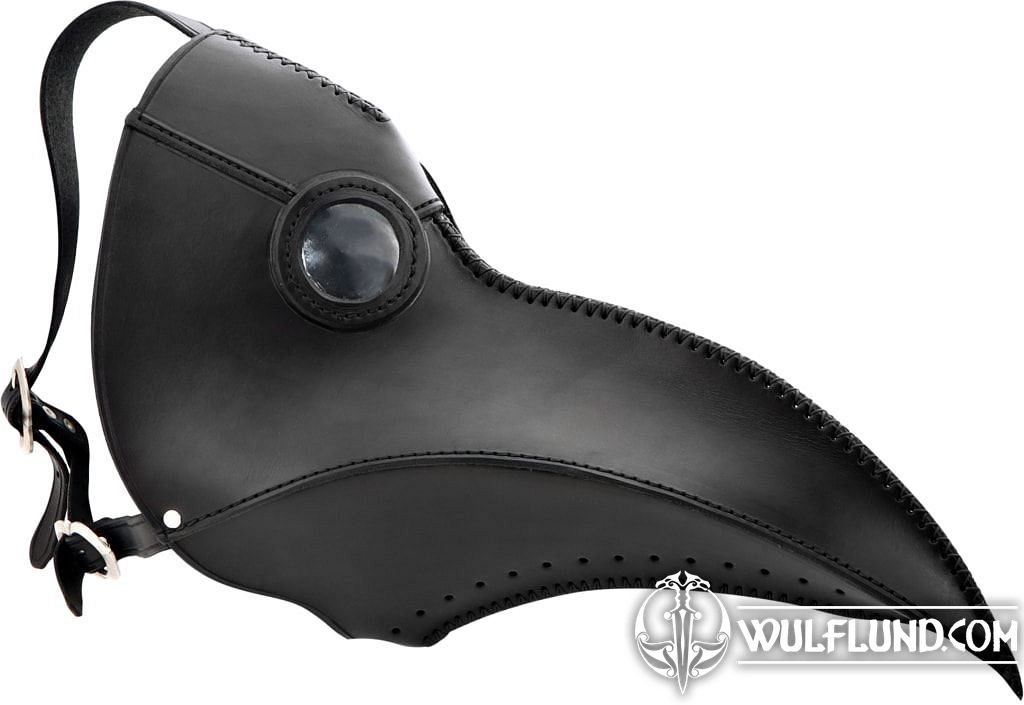 Uskyldig om impuls Plague Doctor, Leather Mask leather masks Leather Products - wulflund.com