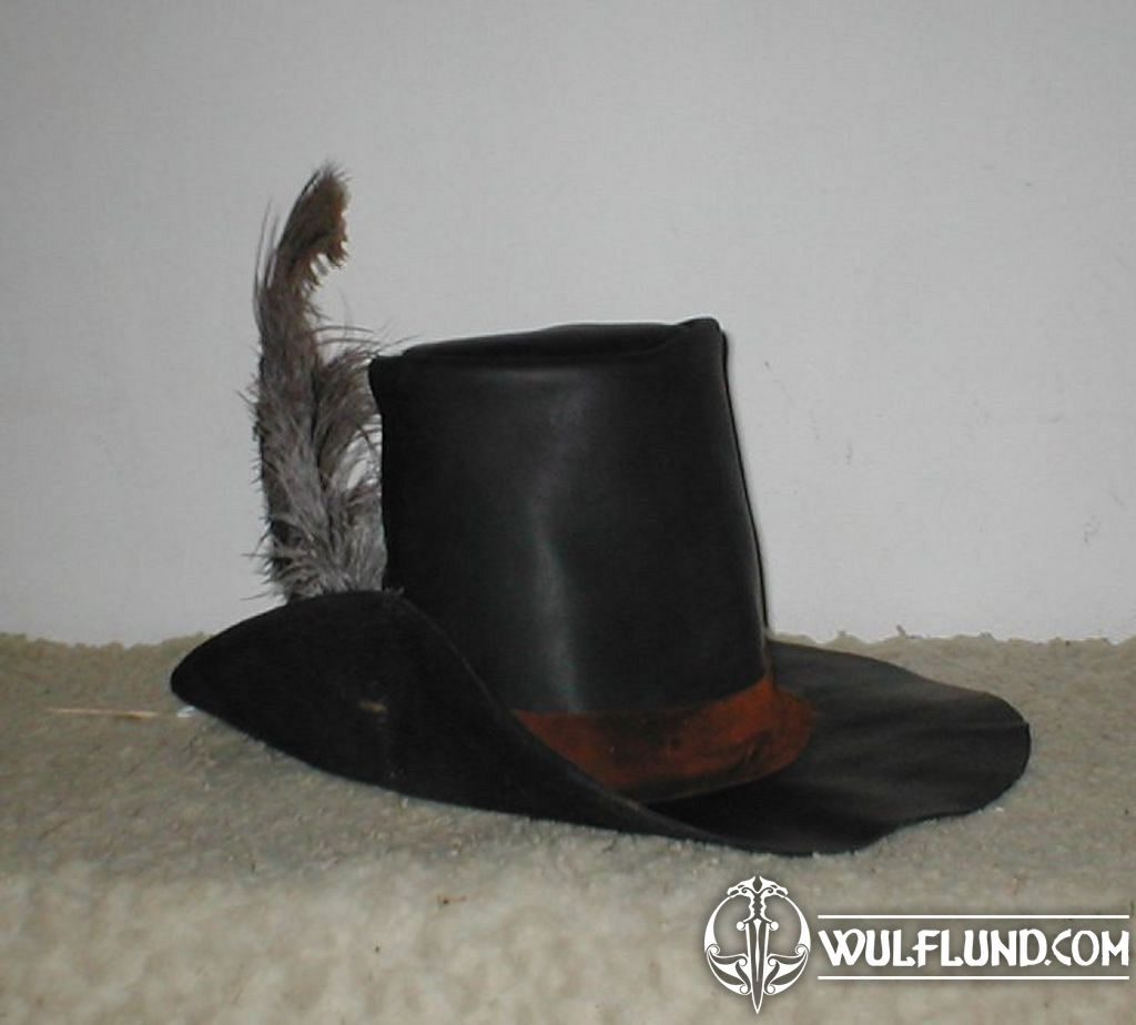 Leather Renaissance Hat fpr Men English Renaissance Hat We make