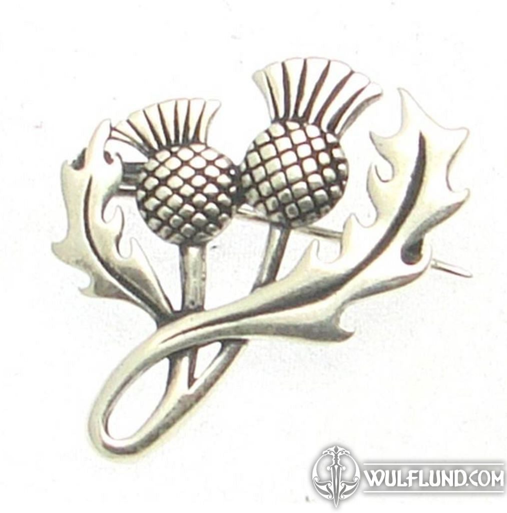 Broche/pendentif Ancien En Argent 925 Niellé - Fleur Ouvragée, Bijou Vintage