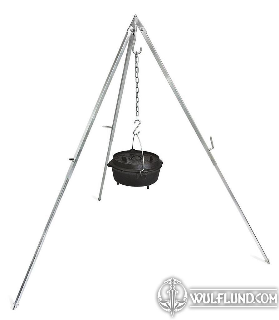 Custom designed Dutch Oven Cooking Tripod