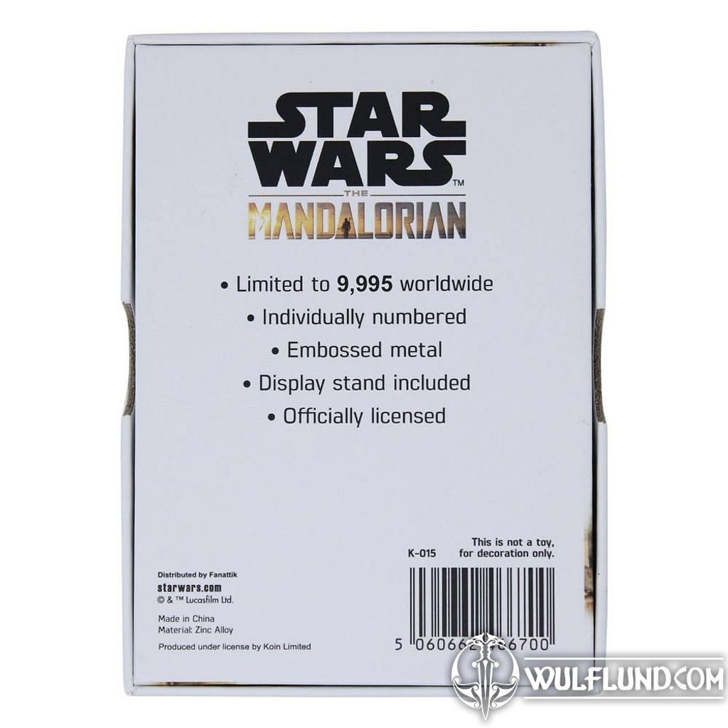 Star Wars: The Mandalorian Iconic Scene Collection Ingot Precious Cargo  Limited Edition STAR WARS Licencované Zboží - Filmy, Hry, Seriály -  wulflund.com
