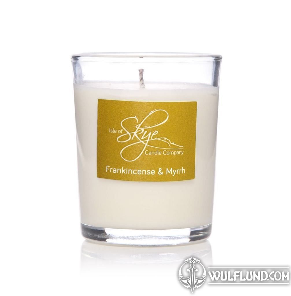 Frankincense & Myrrh Votive Candle scented candles Aromatherapy -  wulflund.com