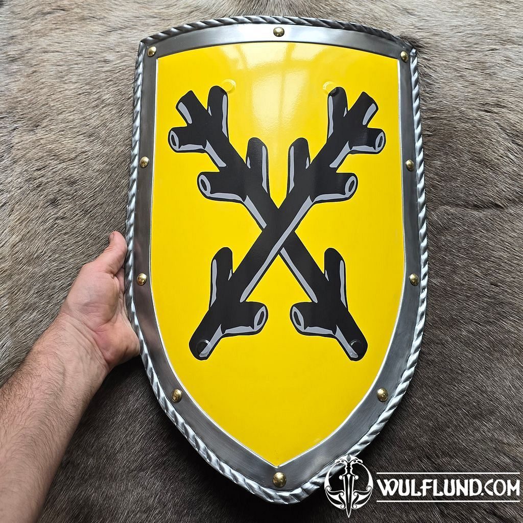 Lords of Lipé - Coat of Arms, medieval shield - metal Decorative 