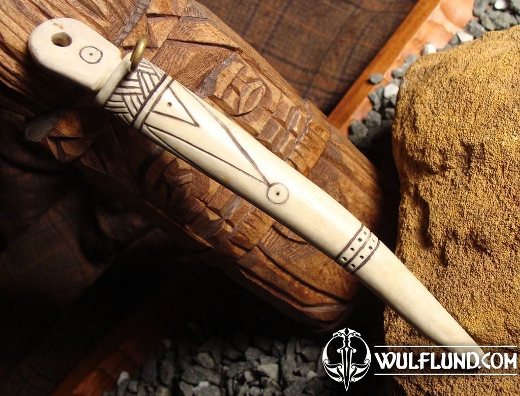 Slavic or Viking Needle Case, deer antler deer antler products Crafting