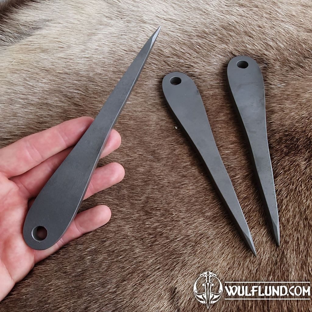 VENGEANCE THROWING KNIVES, set of 3 Sharp Blades - throwing knives Weapons  - Swords, Axes, Knives 