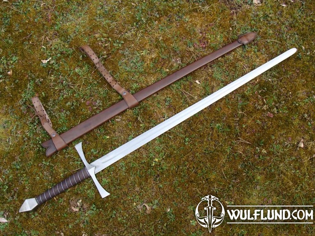 Sword Scabbard For Bastard Sword Sword Accessories Scabbards Swords Weapons Swords Axes Knives Wulflund Com