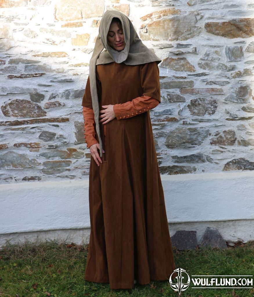 WOMEN S MEDIEVAL CLOTHING middle class bourgeois woman 2nd half of the 14th century costumes for women Historical costumes Fashion Wulflund