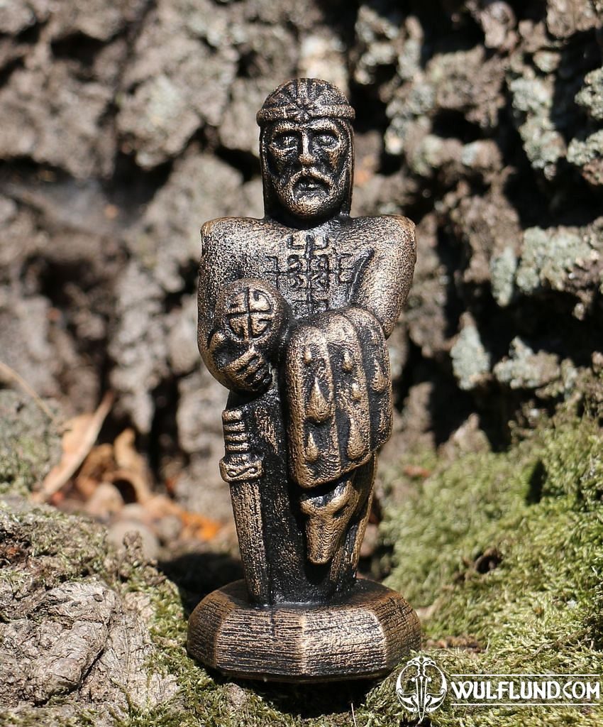 DAŽBOG, dieu slave du soleil, figure Tradition slave Bushcraft,  Reconstitution, accessoire - wulflund.com