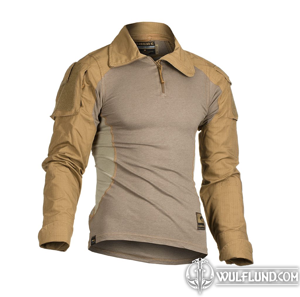 Mk.III Combat Shirt COYOTE, Clawgear UBACS Shirts CLOTHING - Military, Law  Enforcement and Outdoor, Torrin - wulflund.com
