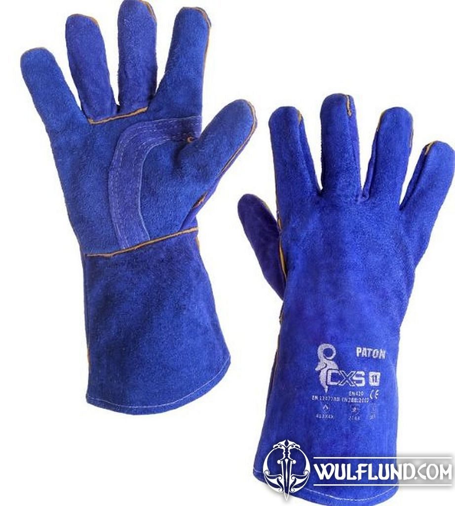 WELDING GLOVES, blue, size 11 gloves for work Craft, Forging Tools &amp;  Supplies - wulflund.com