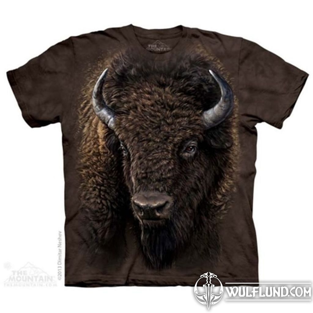 American Buffalo - Animal T-Shirt The Mountain t-shirts, The Mountain and  others T-shirts, Boots - wulflund.com