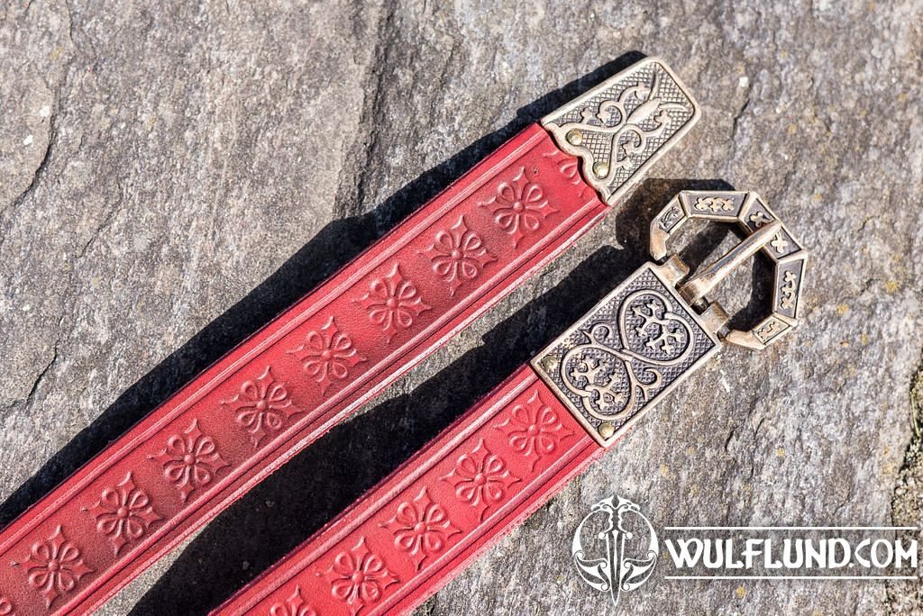 REGIA, ceinture médiévale, bronze du 13ème siècle ceintures en cuir Cuir :  produits et outils - wulflund.com