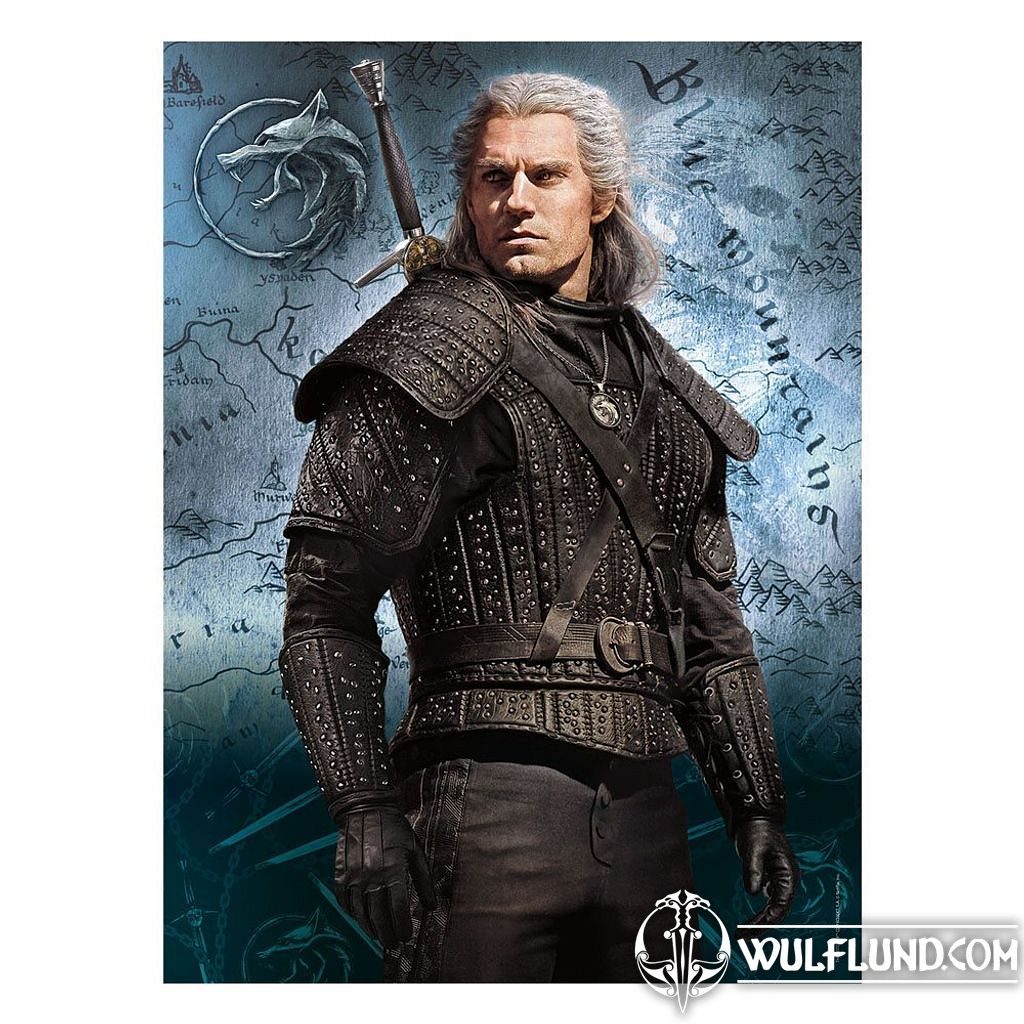 The Witcher Jigsaw Puzzle Geralt of Rivia (500 dílů) The Witcher Licensed  Merch - films, games - wulflund.com