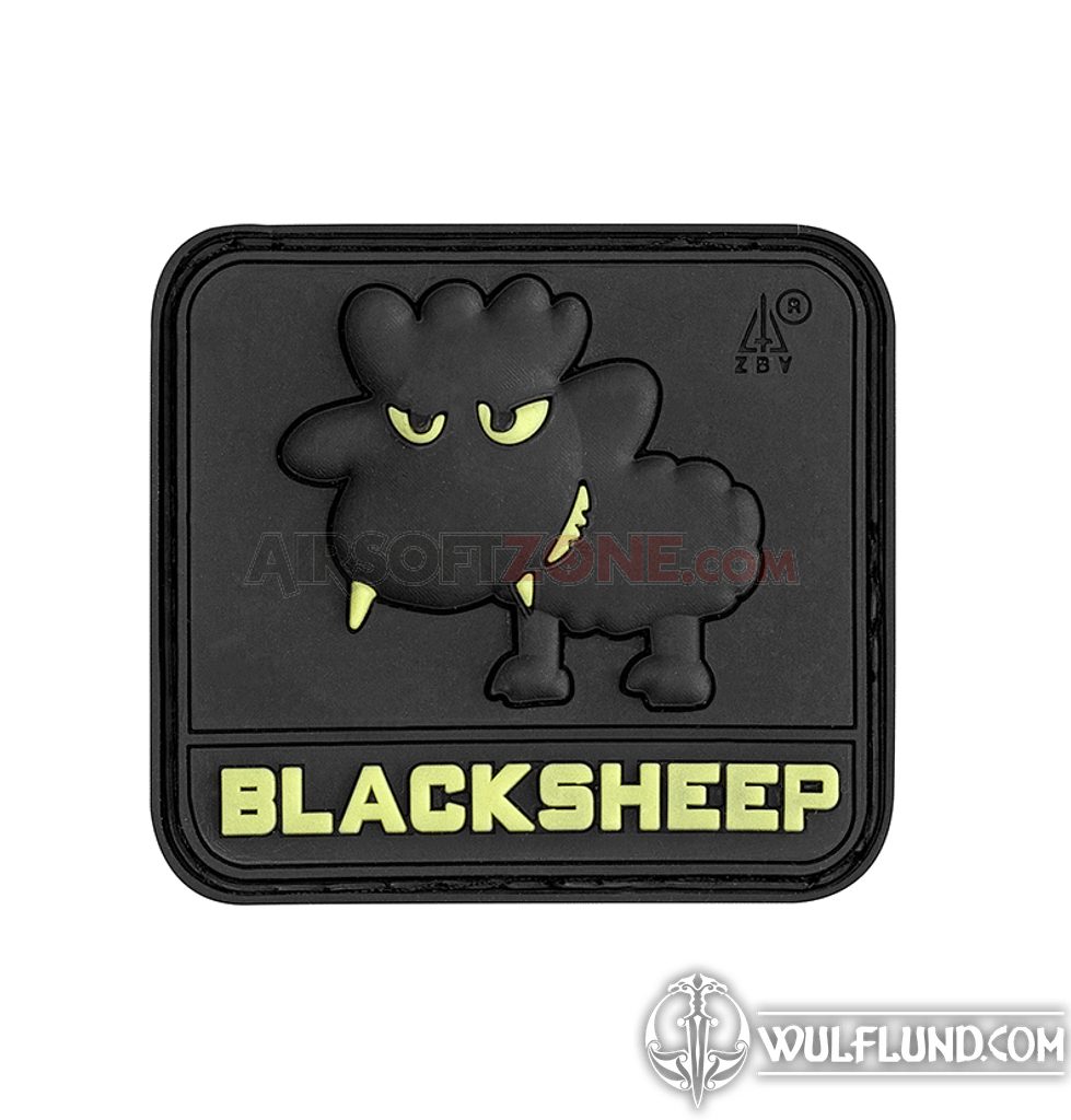 BLACK SHEEP Rubber Velcro Patch military patches CLOTHING - Military, Law  Enforcement and Outdoor, Torrin - wulflund.com