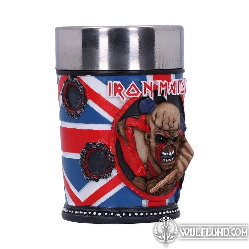 NEW Iron Maiden 'The Trooper' Shot Glass 