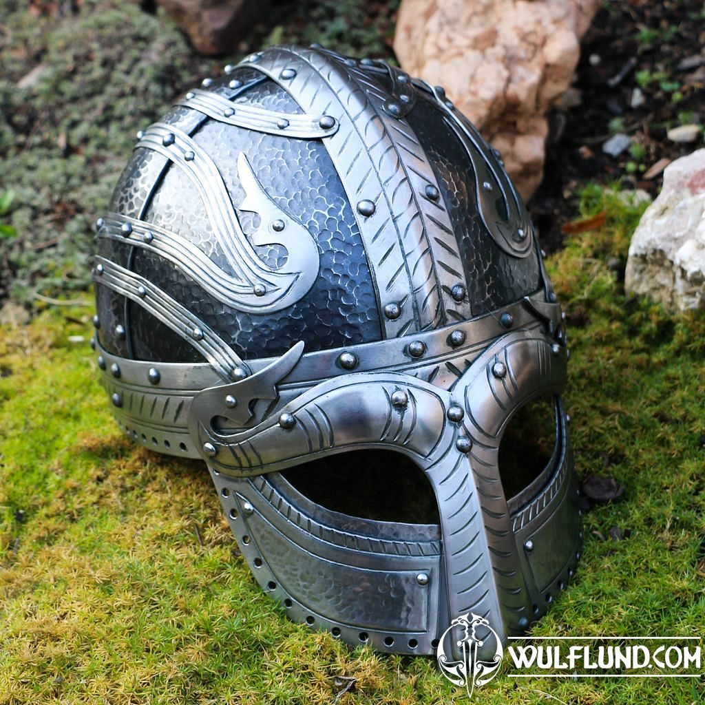 VENDEL, a luxurious Viking helmet Viking and Norman Helmets Helmets, Armour  Helmets, Shields - wulflund.com