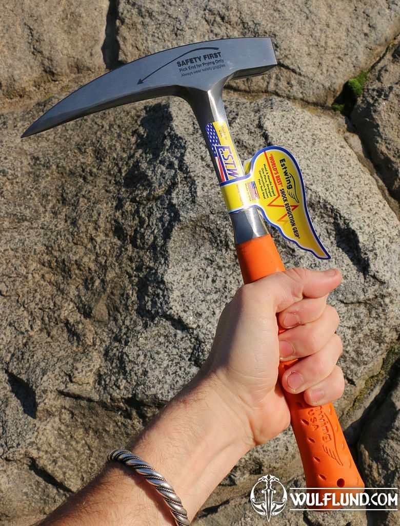 Geology Rock Hammer, Estwing, 900 g - orange rock hammers Archäologie,  Geologie - wulflund.com