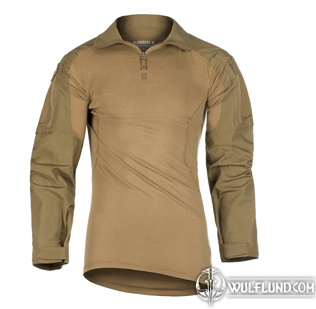 Operator Combat Shirt COYOTE Clawgear UBACS Shirts CLOTHING - Military, Law  Enforcement and Outdoor, Torrin - wulflund.com