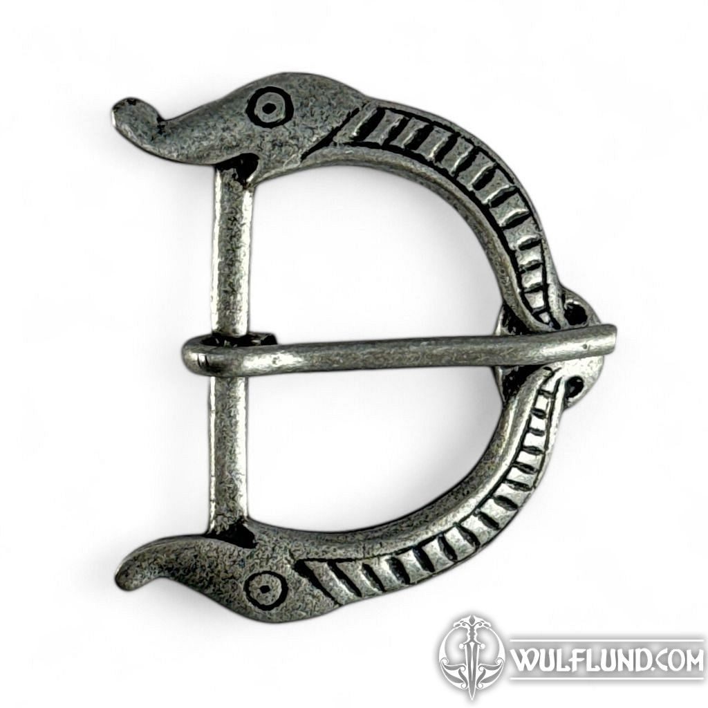 Boucle de ceinture VIKING zinc Drakkaria Boucles de ceinture et rivets decoratifs Accessoires de sac Cuir produits et outils Nous faisons revivre l histoire