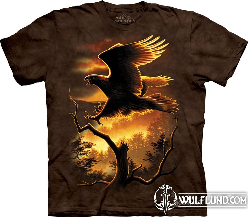 : The Mountain Guardian Eagle T-Shirt : Clothing, Shoes & Jewelry