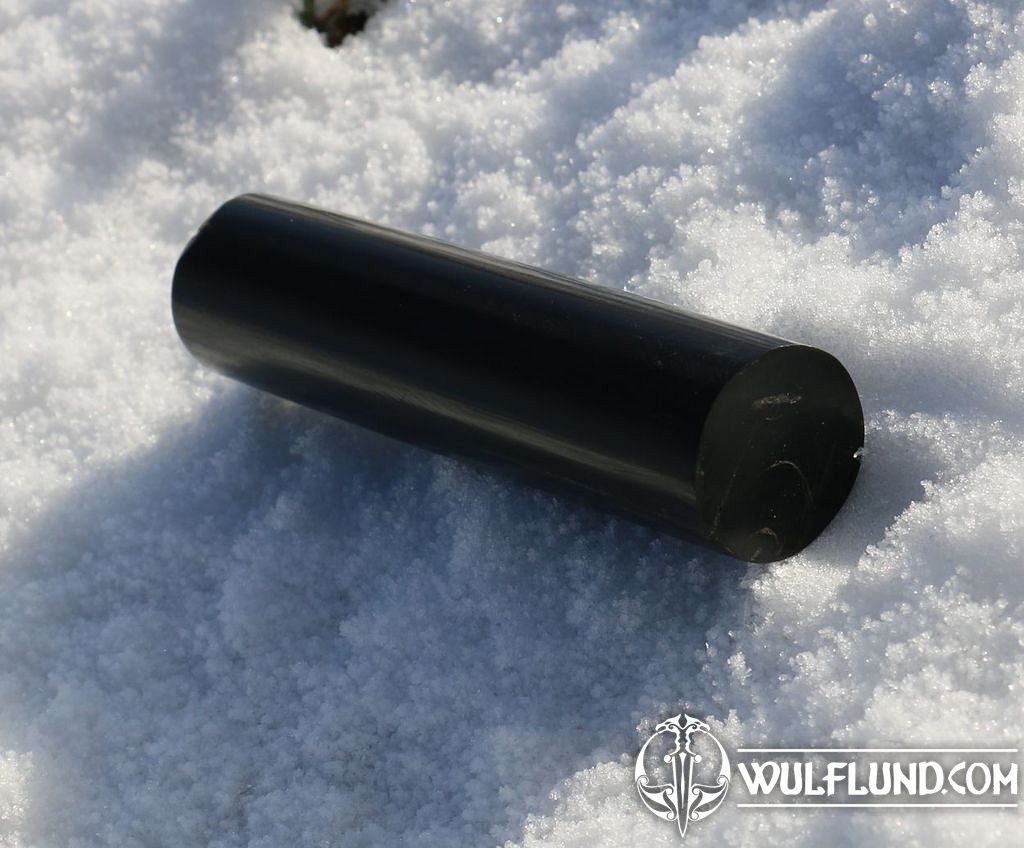 Büffelhorn schwarze Rolle 127 x 32 mm Material für Messergriffe Craft,  Forging Tools &amp; Supplies - wulflund.com