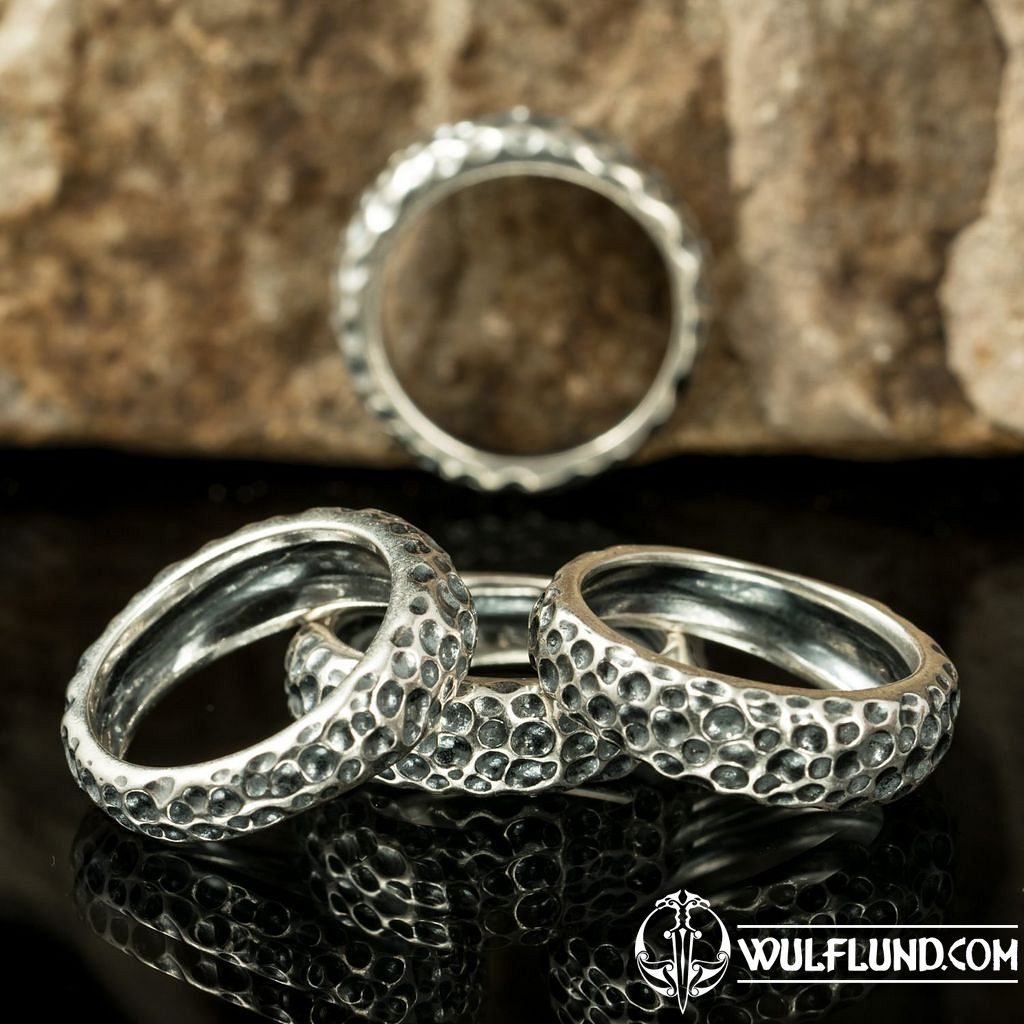 MEGALITH, sterling silver ring rings - historical jewelry silver jewels,  Jewellery - wulflund.com