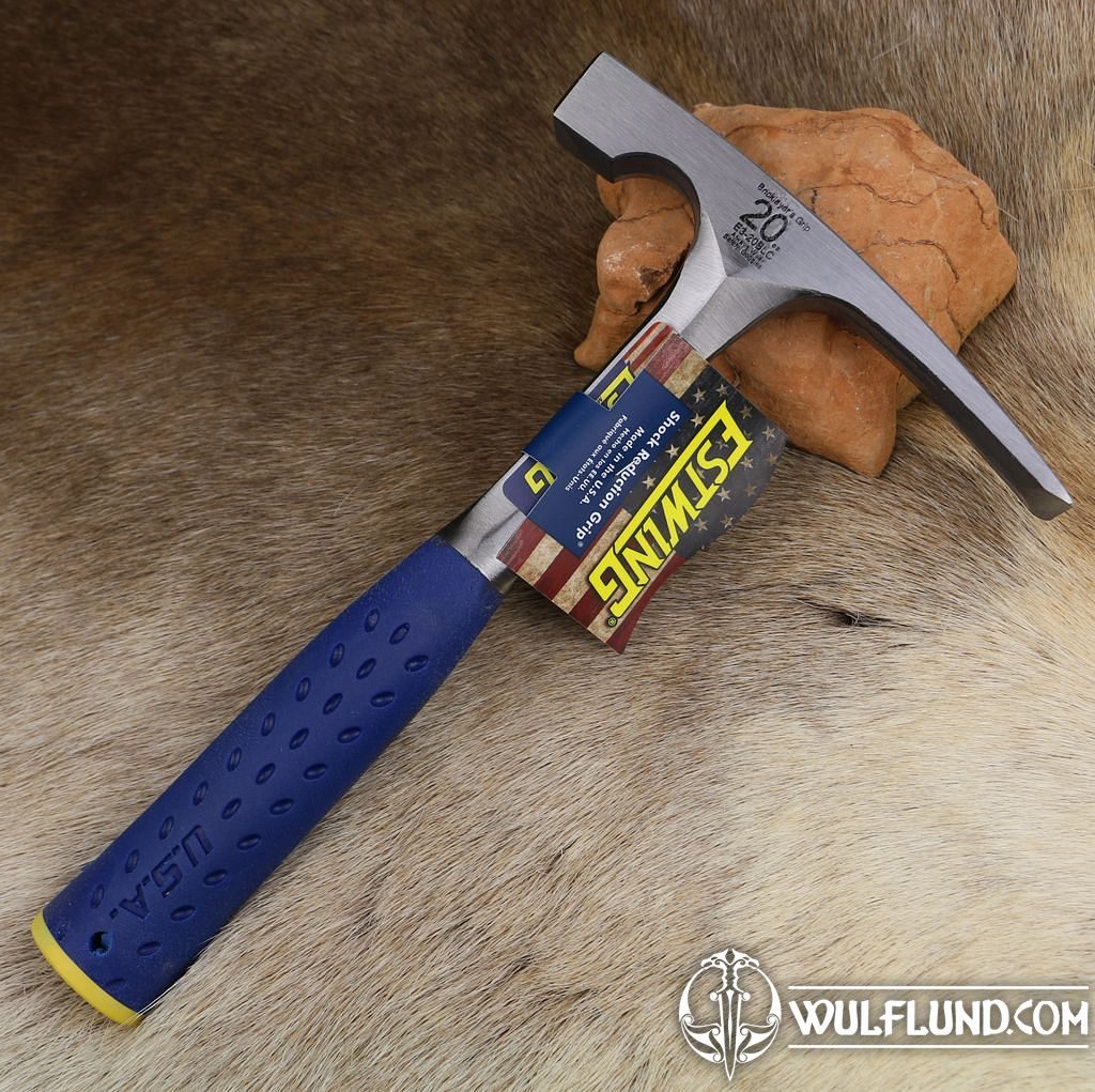 Bricklayer or Mason's Hammer Estwing USA rock hammers Archeology, Geology -  wulflund.com