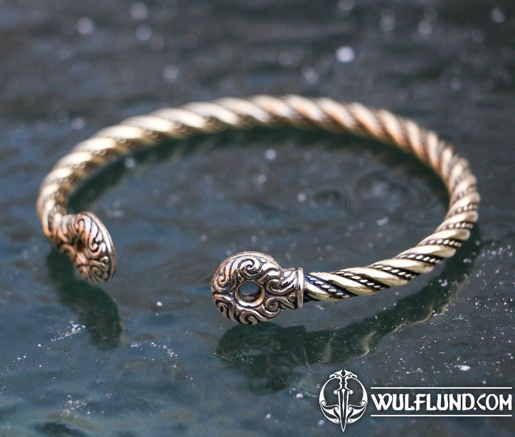 GALLIA, Celtique, bracelet, laiton Drakkaria Viking, slaves, bracelets  celtiques - Bronze Bronze - Bijoux, Bijouterie Nous faisons revivre  l'histoire !
