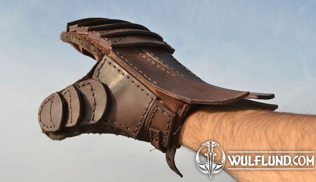 Leather Gauntlets for Swords Fighters - wulflund.com