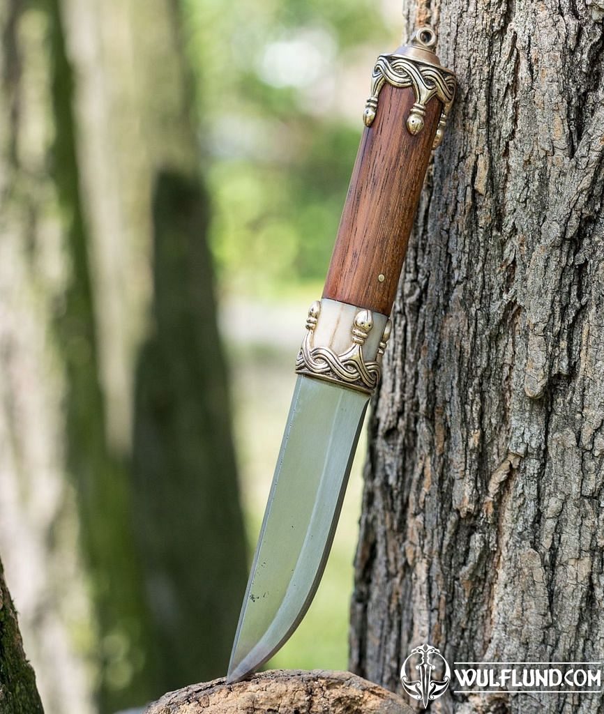 LEIF, geschmiedetes skandinavisches Messer Messer Waffen - wulflund.com