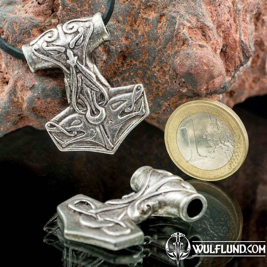 Premium Silver Mjolnir Pendant — VikingStyle