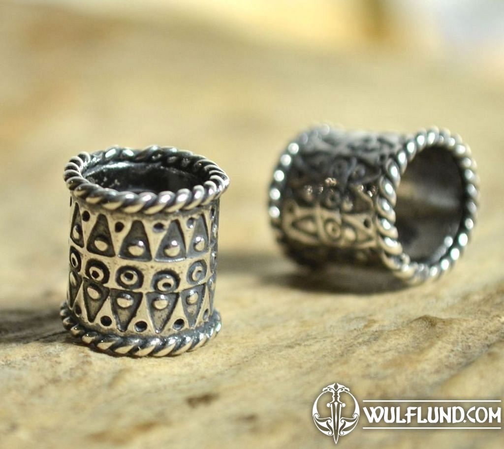 VIKING BEARD RING, sterling silver - wulflund.com
