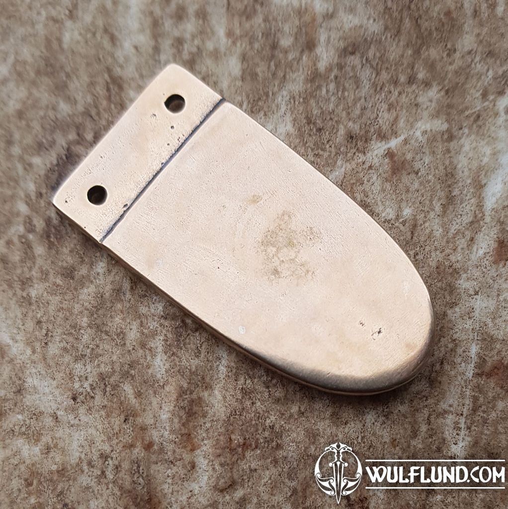 VIKING STRAP END, Birka, bronze Boucles de ceinture et rivets décoratifs  Cuir : produits et outils - wulflund.com