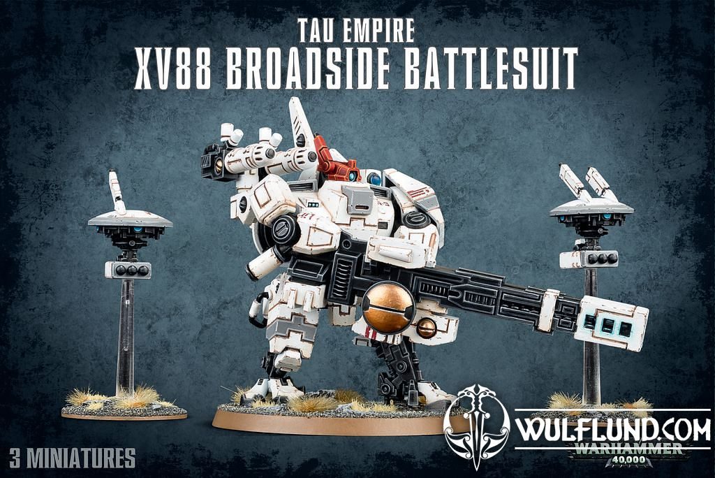 Warhammer 40K: Tau Empire XV88 Broadside Battlesuit – Warsenal