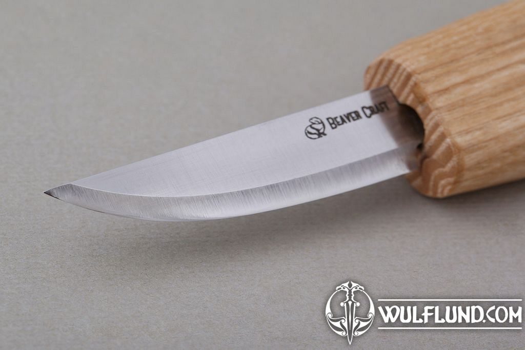 Small Whittling Knife - C1 forged carving chisels Bushcraft