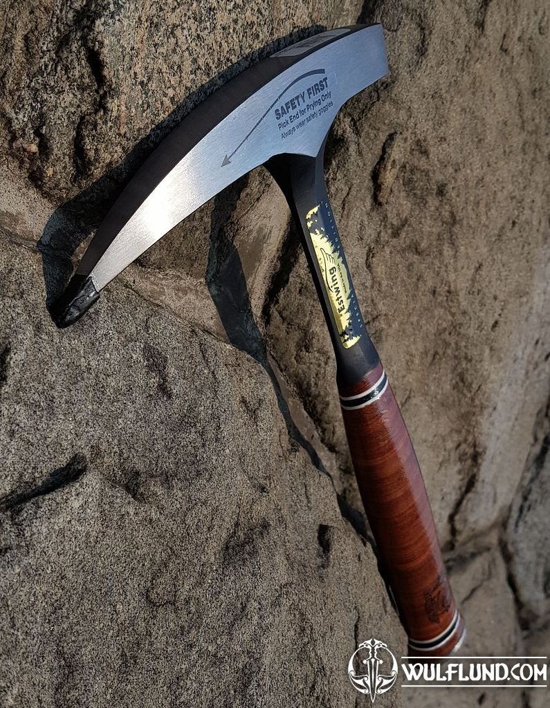Estwing E30 Rock Pick Hammer – 22 Oz Geology Hammer With Leather Grip & Pointed Tip