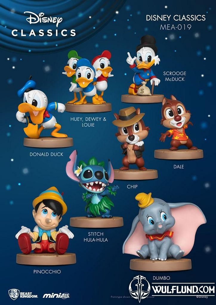 Disney Classic Series Mini Egg Attack Figures 8 cm Display (8) figures,  lamps Décorations d'intérieur - wulflund.com