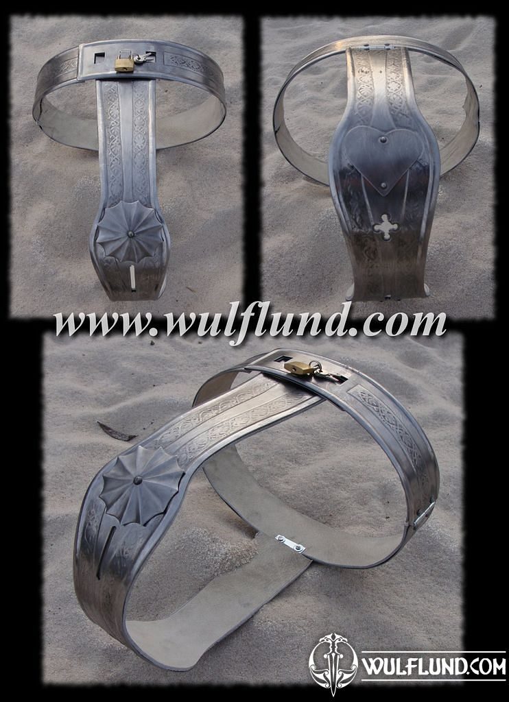 Decorated Chastity Belt, interior decoration Armor Parts Armour Helmets,  Shields - wulflund.com