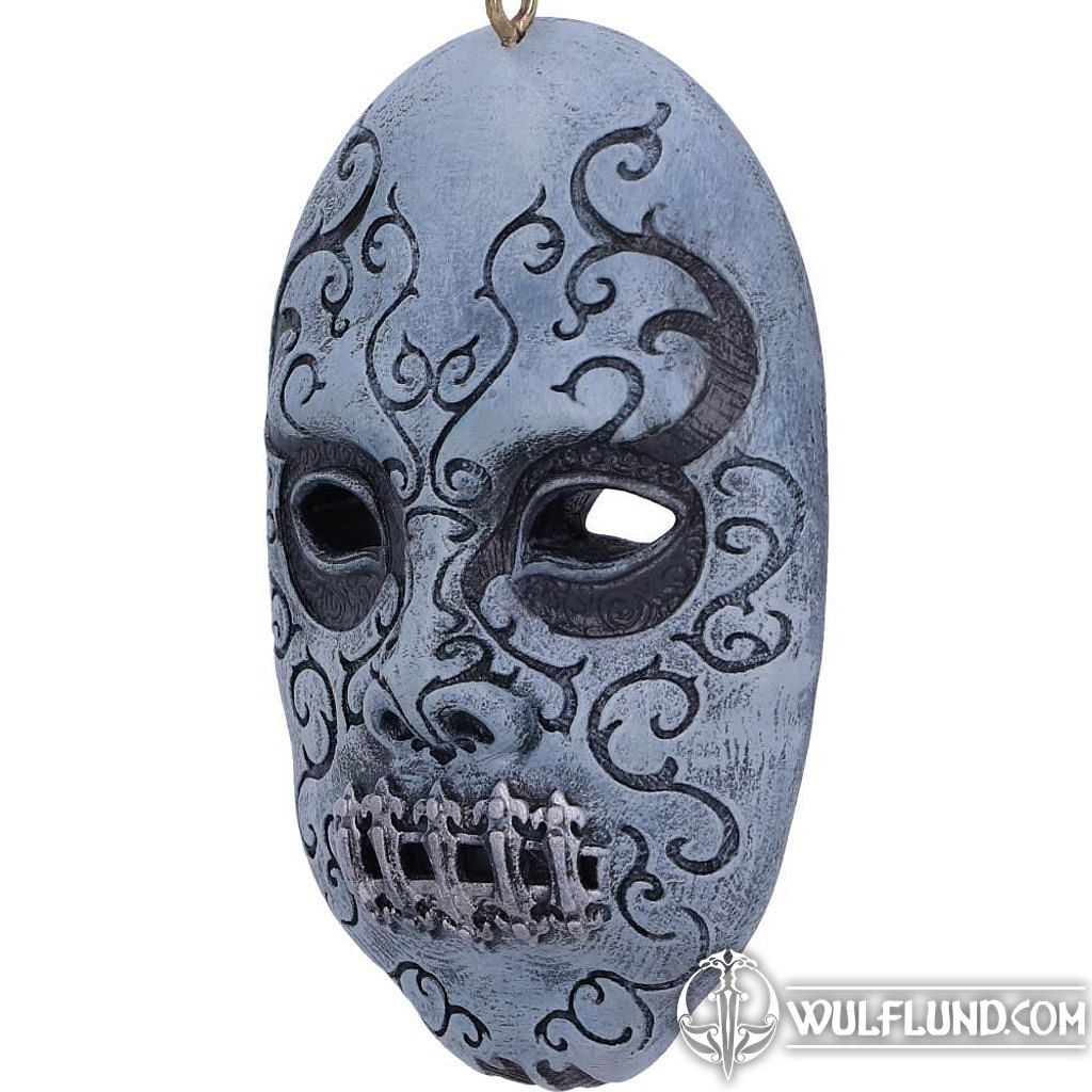 Harry Death Eater Mask Hanging Ornament 7cm Harry Potter Licensed Merch - films, - wulflund.com