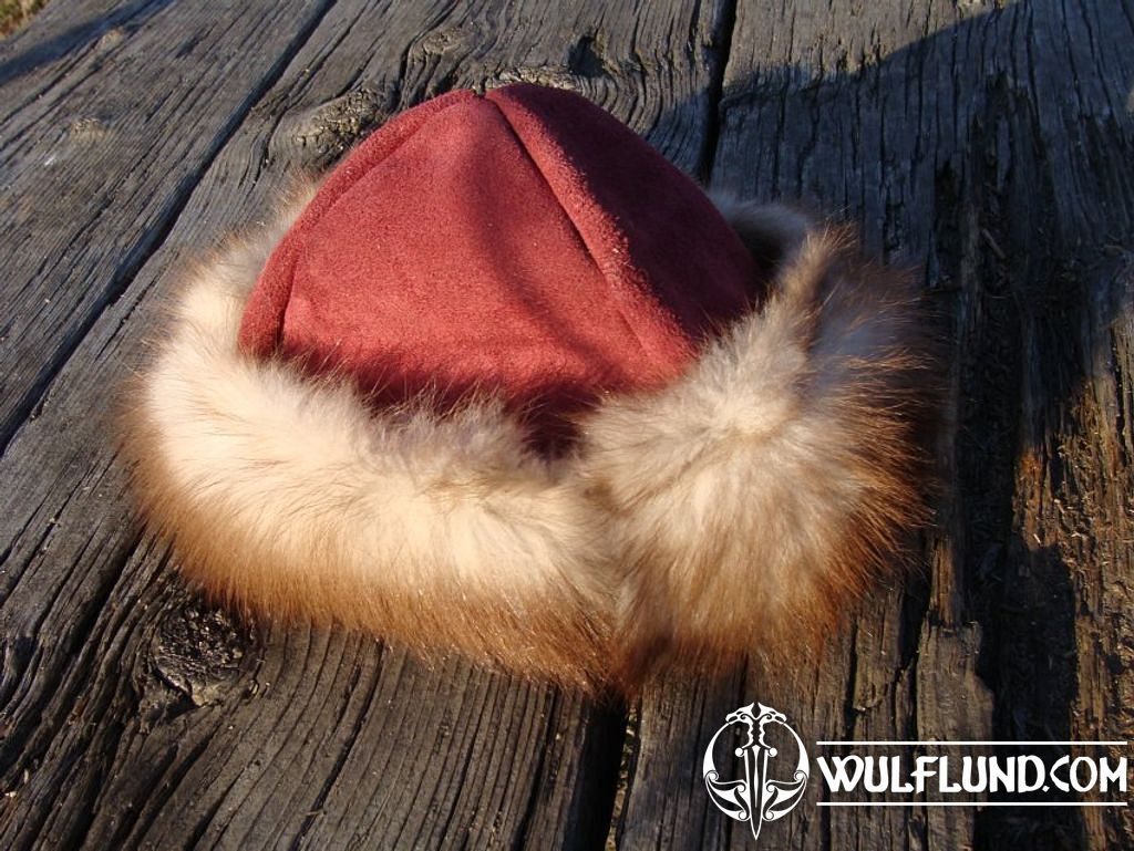 Basic Viking Hat - Re-enactor - Viking Caps with Fur We make history come  alive!